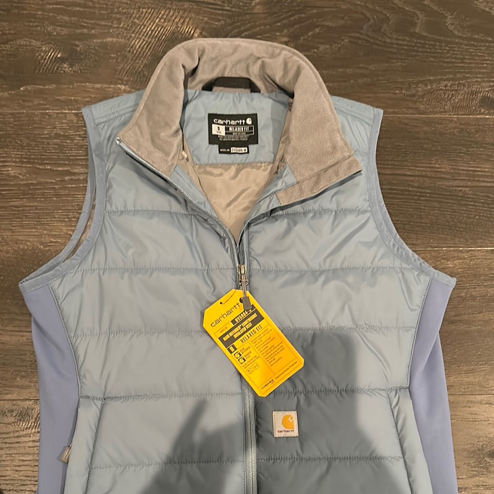 WOMEN'S PUFFER VEST - RELAXED FIT - RAIN DEFENDER